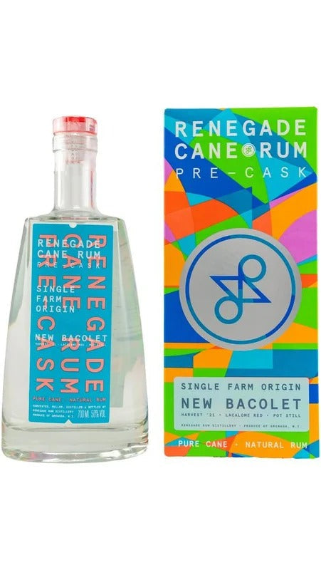 Rum Single Farm Origin New Bacolet Upper Come Pot Still 70cl – Renegade