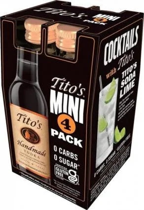 Tito’s Mini 50ml 4 Pack