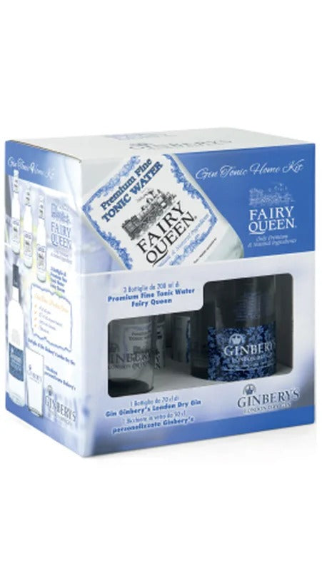 Gin London dry 70cl + Gin tonic Home Kit – Ginbery’s