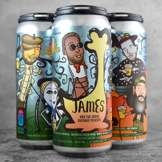 Oozlefinch / Ingenious Brewing Co. – James And the Above Average Peaches