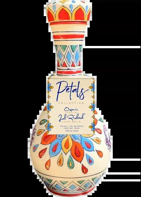 Joel Richard Petals Collection Organic Ceramic Extra Anejo Tequila 750ml