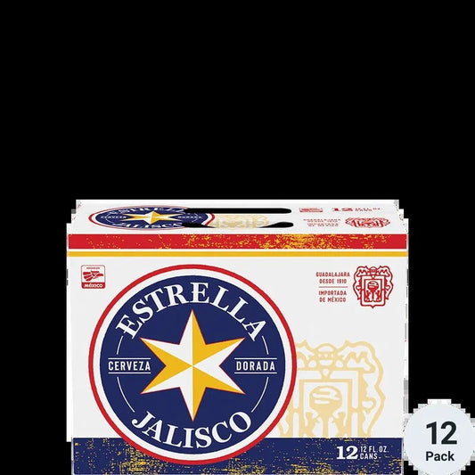 Estrella Jalisco 12oz 12 Pack Can