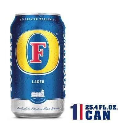 Foster’s Ale Beer, 25.4 fl. oz. Beer Can, 5% ABV