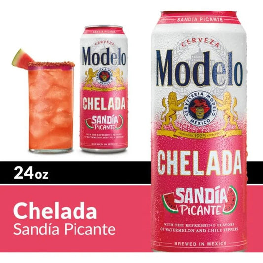 Modelo Especial Chelada Sandia Picante 24oz Can