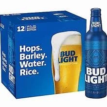 Bud Light Aluminum 16oz 12Pack Can