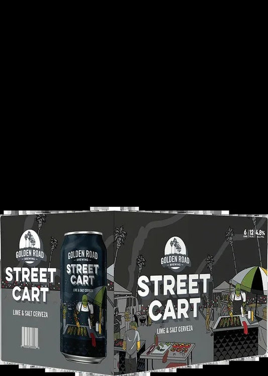 Golden Road Street Cart Lime & Salt Cerveza 12oz 6 Pack Can
