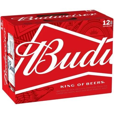 Budweiser 12oz 12 Pack Can