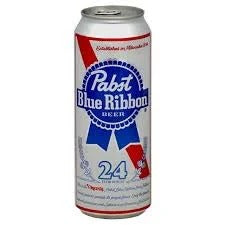 Pabst Blue Ribbon Beer 24 oz Can