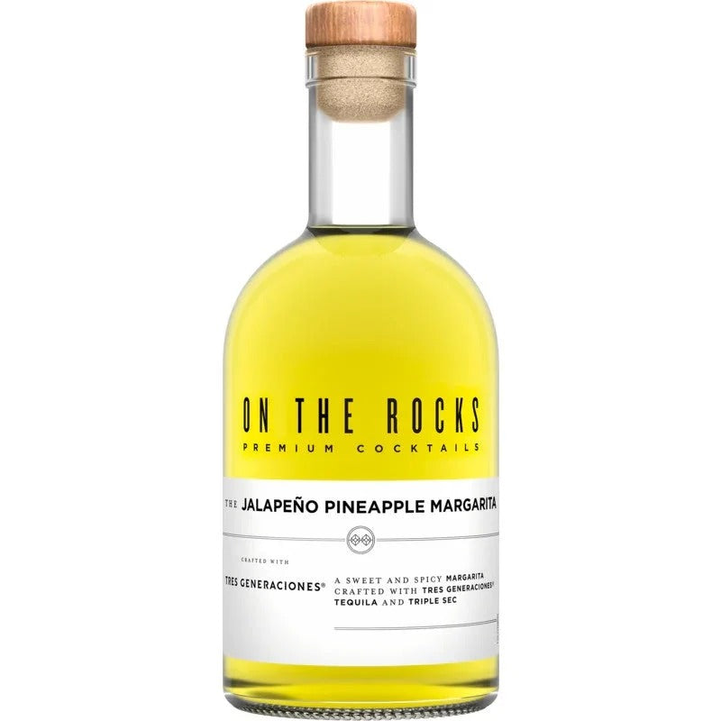 On The Rocks The Jalapeño Pineapple Margarita 375ml