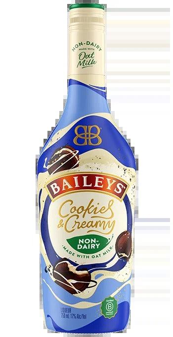 Baileys Cookies & Creamy Non-Dairy Liqueur Made with Oat Milk