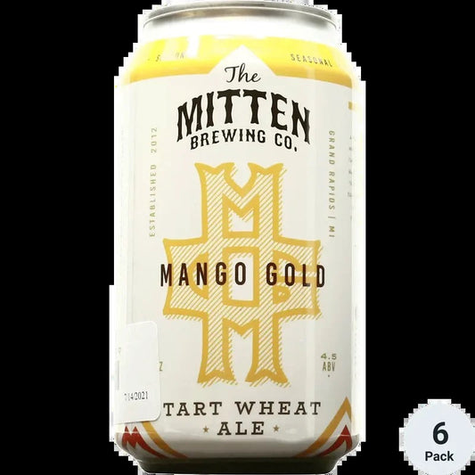 The Mitten Mango Gold Tart Wheat Ale 6-pack Cans