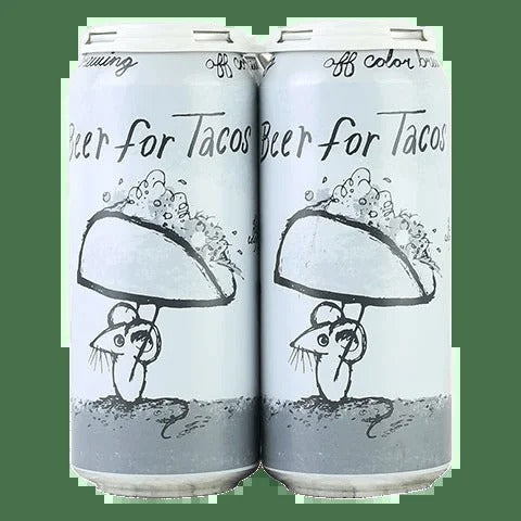 Off Color Brewing Beer For Tacos Gose Ale 4-pack