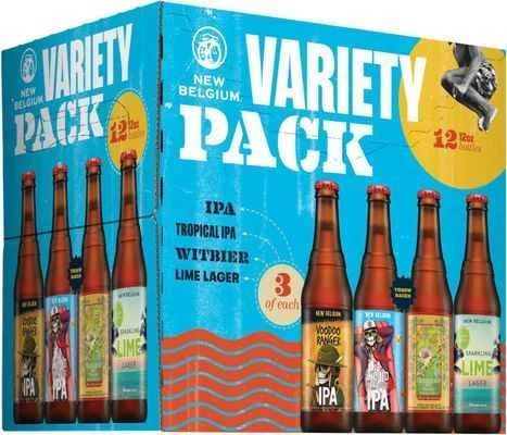 New Belgium IPA Variety Pack 12Pack 12oz Bottles