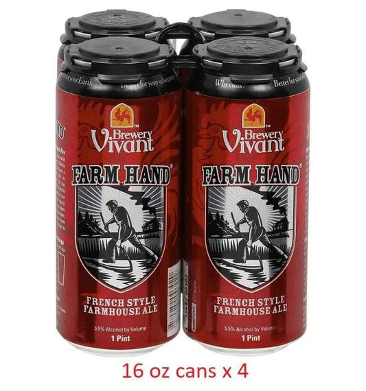Brewery Vivant Farm Hand Ale