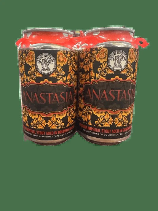 Brew Detroit Anastasia Russian Imperial Stout Aged in Bourbon Barrels