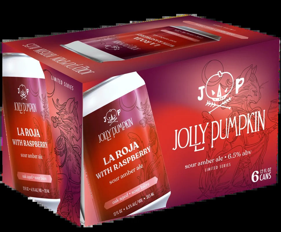 Jolly Pumpkin La Roja with Raspberry Sour Amber Ale