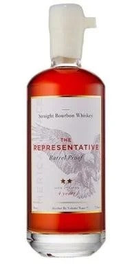The Representative – Barrel Proof – Straight Bourbon Whiskey – Selected by M&R Liquors (750ml)