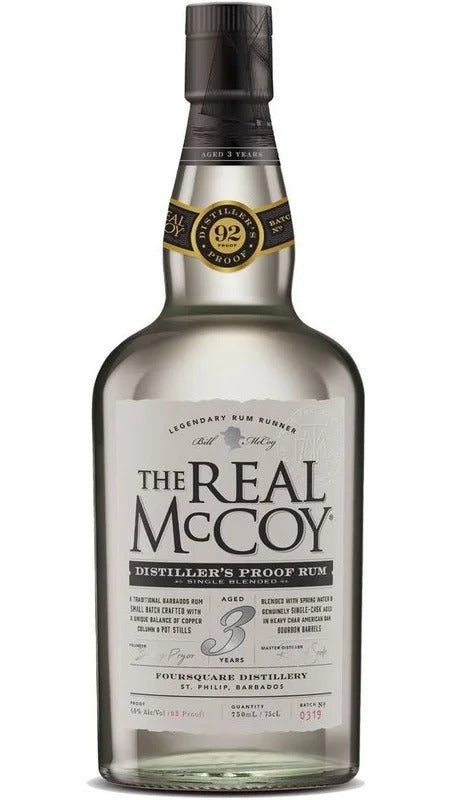 Rum 3 yo Distiller’s Proof 70cl – The Real Mccoy