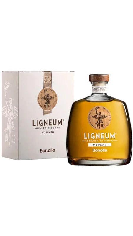 Grappa Ligneum Moscato Riserva Tonneaux 70cl – Bonollo
