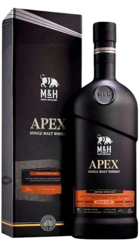 Single Malt Whisky 70cl – Apex Black Orange Wine Cask 2020 – Astucciato – M&H Distillery