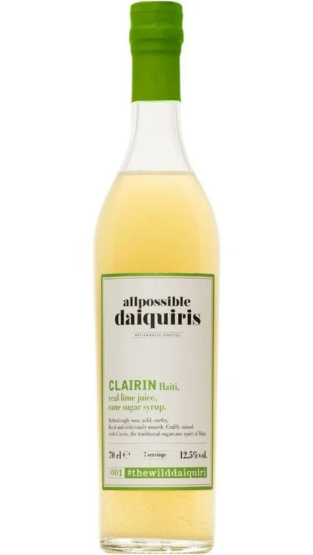 Daiquiri 001 Clairin #Thewilddaiquiri 70cl – Allpossibledaiquiris