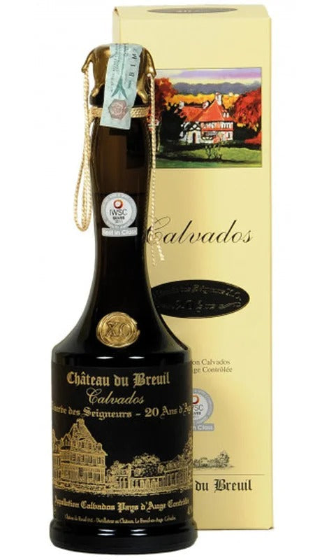 Calvados Réserve des Seigneurs X.O. – Invecchiato 20 Anni 70cl Astucciato – Chateu Du Breuil