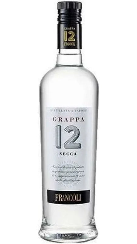 Grappa 12 Secca 70cl – Francoli