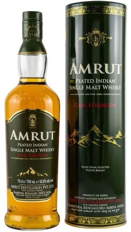 Whisky Peated Cask Strength 70cl – Amrut