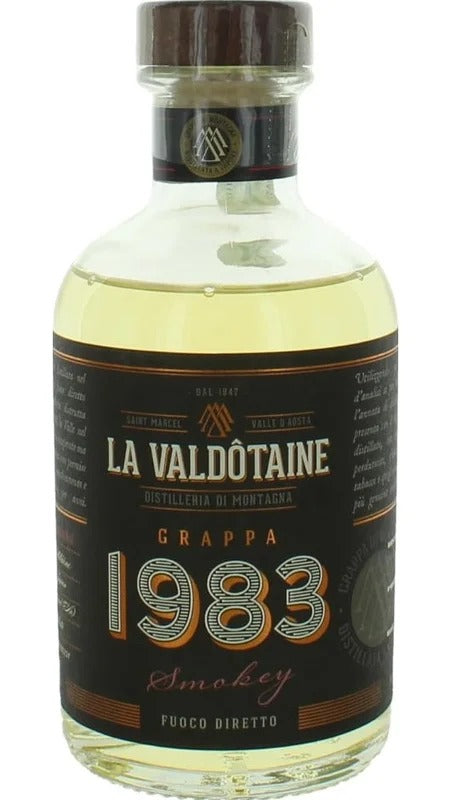 Grappa La Valdotaine 1983 Smokey Cl.50