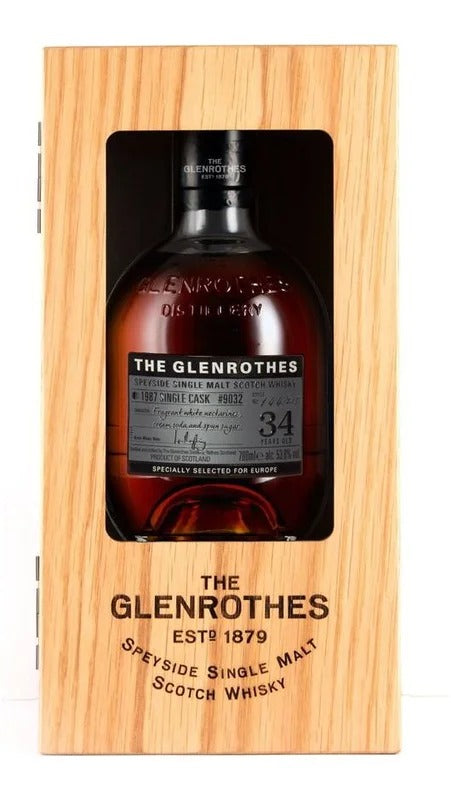 Whisky Platinum 1987 34 yo #9032 Single Cask 70cl – Glenrothes