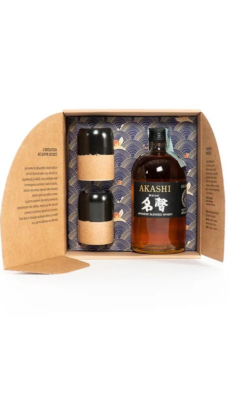 Akashi Meïsei – Special pack con 2 bicchieri “japanese style” 50cl – Akashi White Oak Distillery