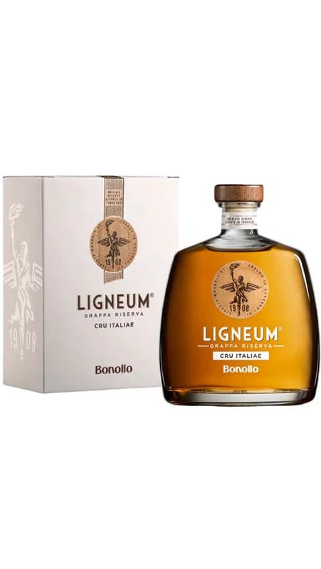 Grappa Ligneum Cru Italiae Riserva Tonneaux 70cl – Bonollo