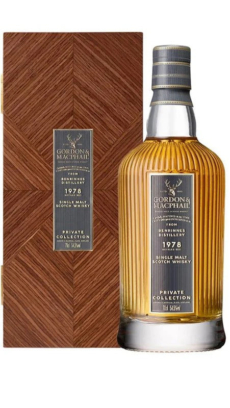 Benrinnes 1978 – Imbottigliato Nel 2021 – 70cl Invecchiato 43 Anni – Cassa Legno – Private Collection – Gordon & Macphail