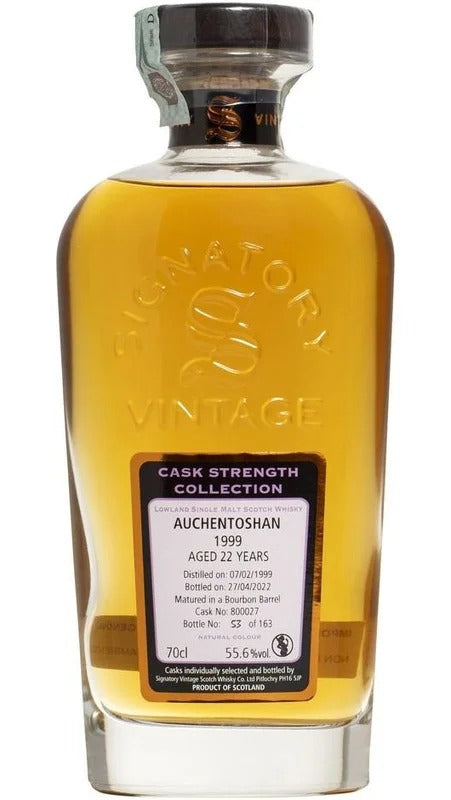 Whisky Auchentoshan 1999 22 yo Cask Strength 70cl – Signatory