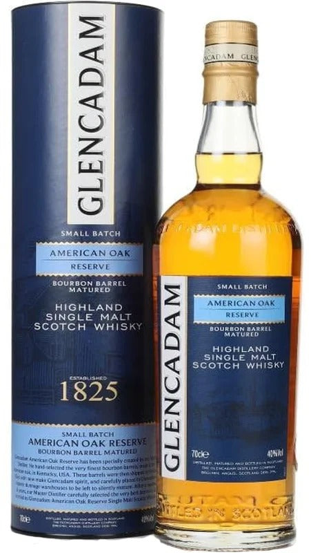 American OAK Réserve Bourbon Barrel – 70cl – Astucciato – Glencadam