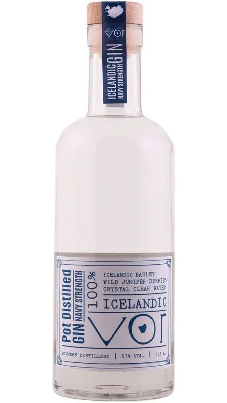 Gin Icelandic Navy Strength 70cl – Vor
