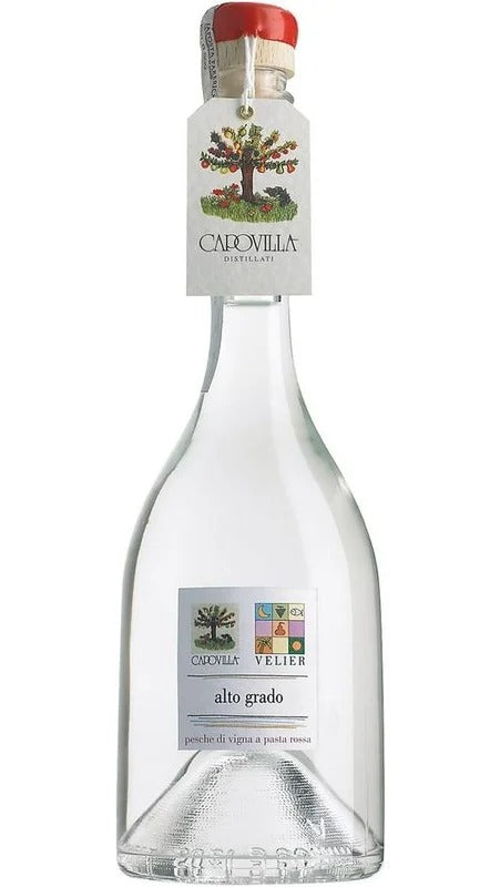 Distillato Pesche di Vigna a Pasta Rossa 50cl – Capovilla