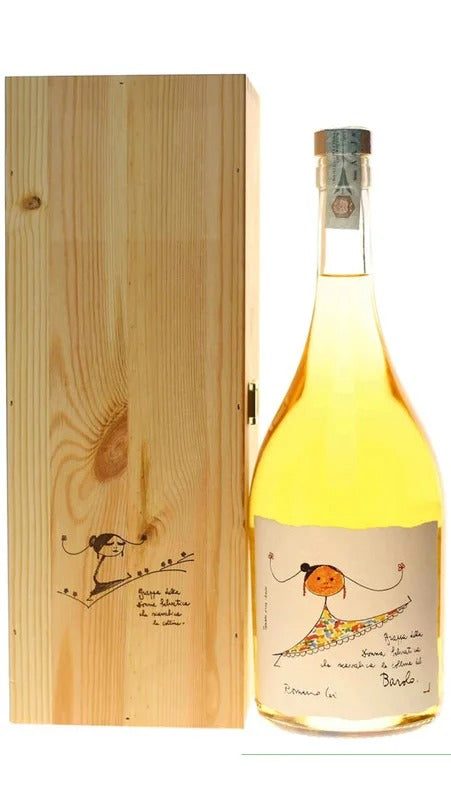Grappa Barolo – 4 anni d’invecchiamento – Cassa di legno – Magnum – Romano Levi
