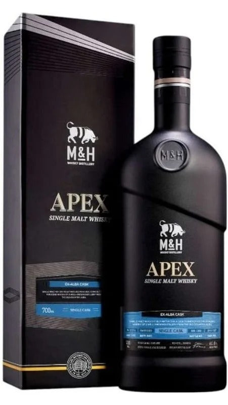 Single Malt Whisky 70cl – Apex Black Ex-Alba – Astucciato – M&H Distillery