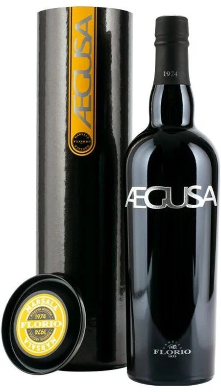 Marsala DOC 75cl Superiore Riserva Semi Secco 1974 – Aegusa – Florio