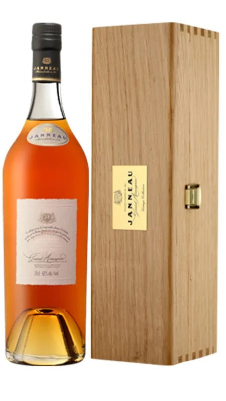 Grand Armagnac Janneau Millésimé 1992 – 70cl – Cassa di Legno
