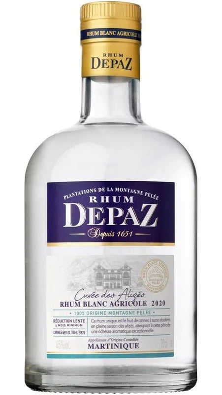 Rhum Agricole Cuvée Des Alize 2020 70cl – Depaz