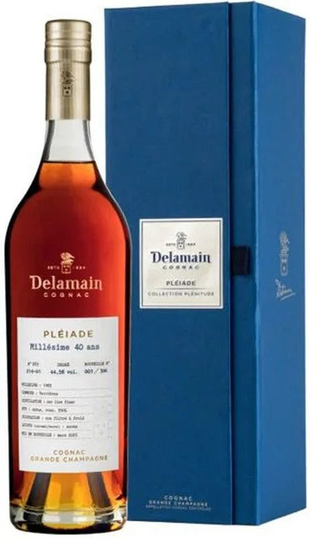 Cognac 40 Anni Millesime 1983 – Cofanetto – Delamain