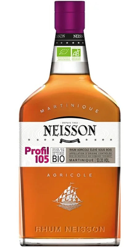 Rhum Agricole Profil 105 Élevé Sous Bois BIO 70cl – Neisson