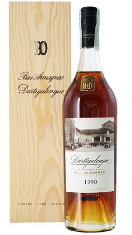 Bas Armagnac 1990 – Cassa di legno – Dartigalongue
