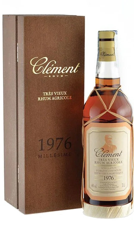 Très Vieux Rhum 1976 – Bottiglia Numerata Cassa Legno 70cl – Clement