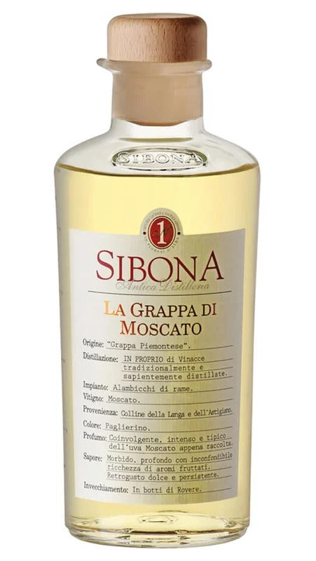 Grappa di Moscato 50cl – Sibona
