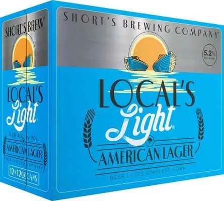 Short’s Brewing, Local’s Light Lager, 12-Pack Cans