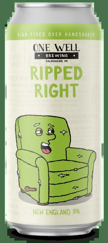 One Well Brewing Ripped Right New England Ipa