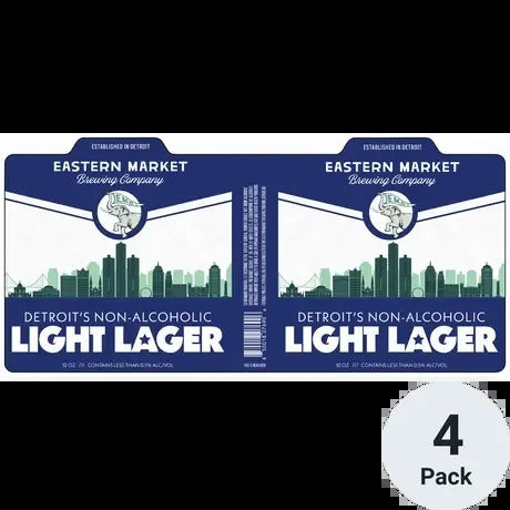 Eastern Market Non-Alcoholic Light Lager